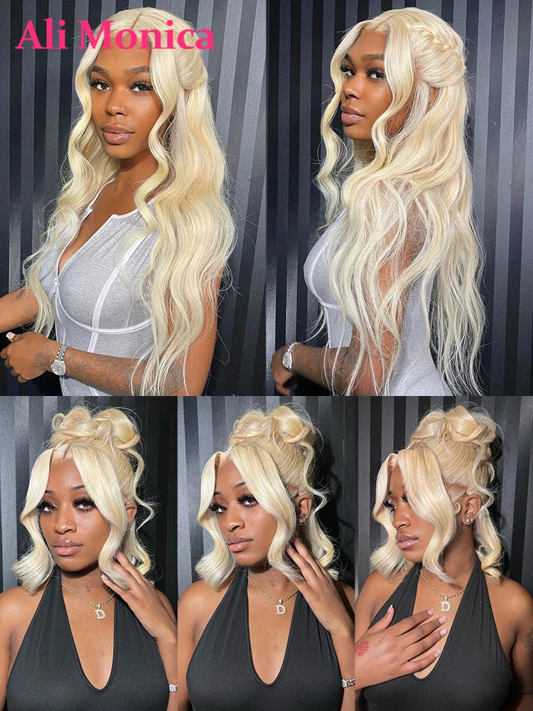613 Honey Blonde 360 Lace Wigs Human Hair Pre Plucked Body Wave Lace Front Wig 13x4 13x6 Lace Front Frontal Wigs for Black Women